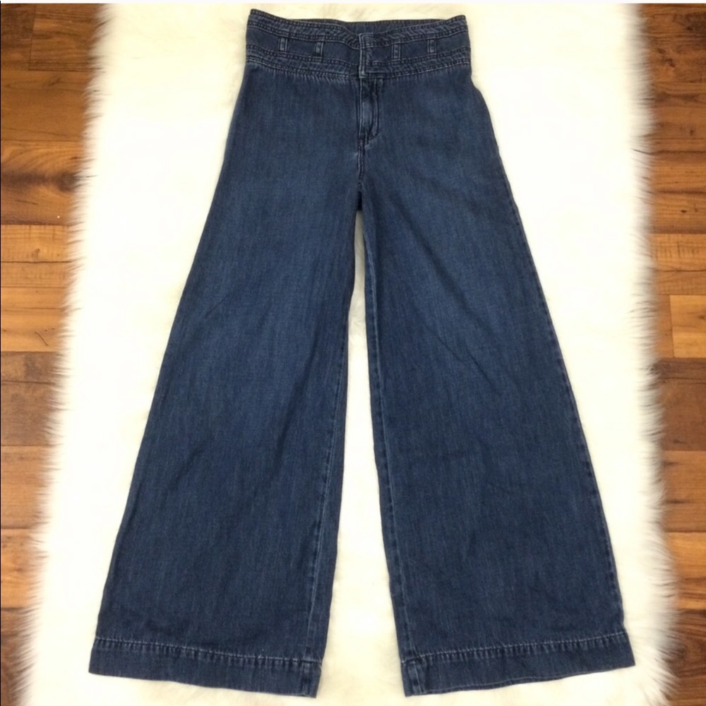 Free People High Waisted Flare Jeans
